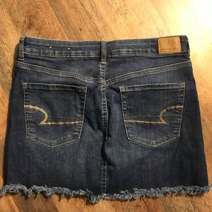 Denim AE skirt